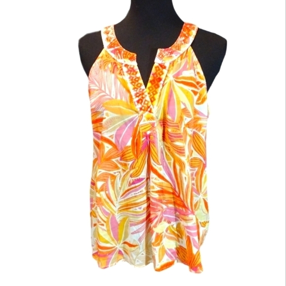 C & C California Tropical Top NWOT - Picture 2 of 7